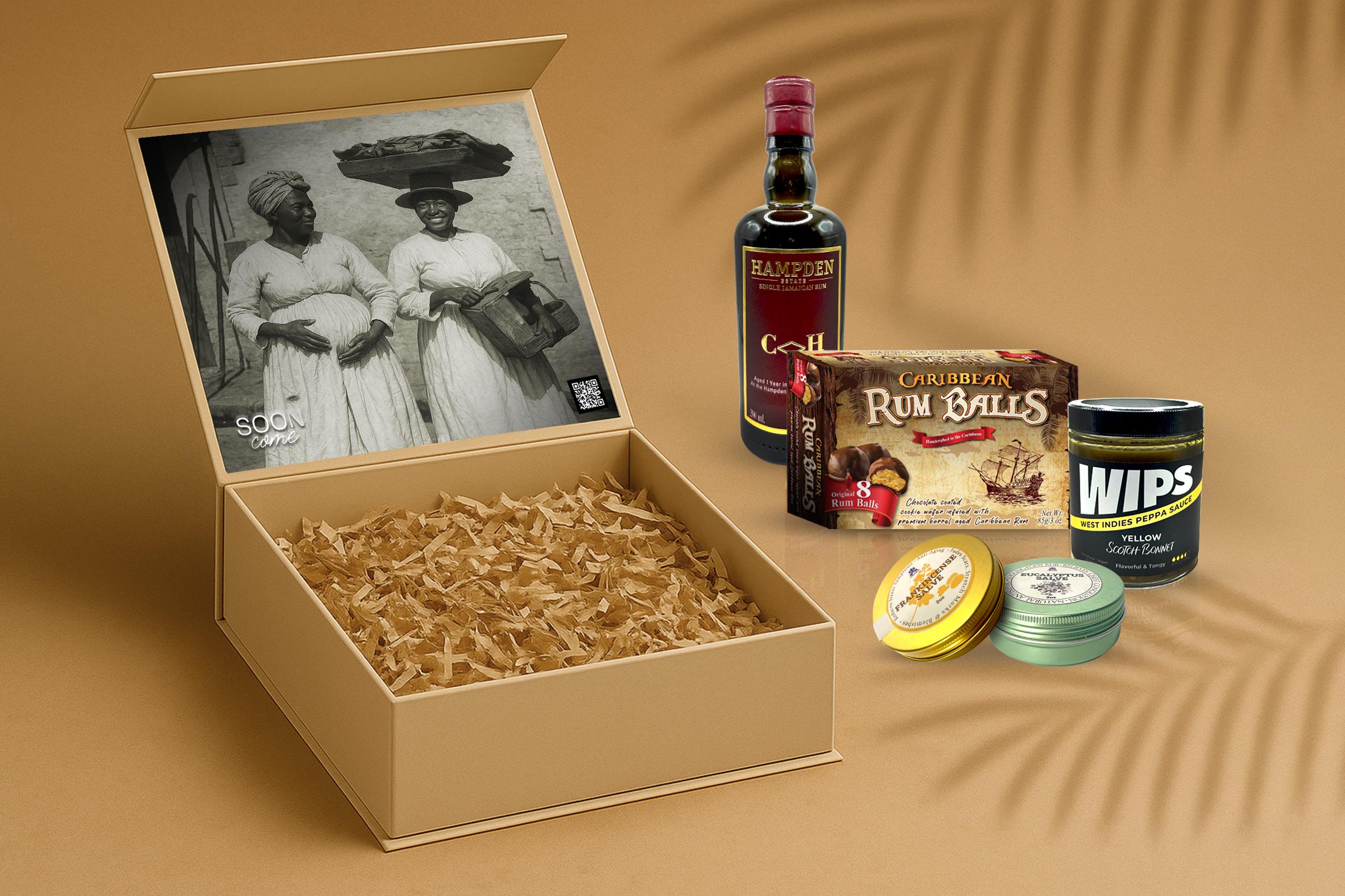 Rustic Box - Premium Caribbean gift box with curated products